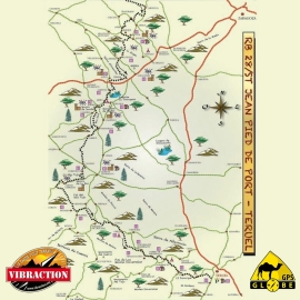 RB 28 - Saint-Jean de Pied de Port à Teruel - itinéraire - Vibraction