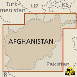 Afghanistan - carte touristique - 1 : 1 000 000
