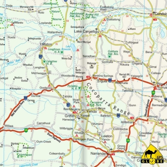 Australie (EST) - Carte touristique - 1 : 1 800 000