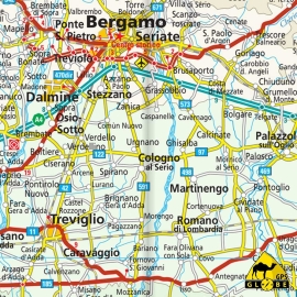 Italie NORD - Carte touristique - 1 : 400 000