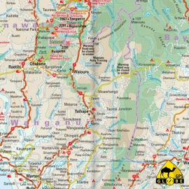 Nouvelle-Zélande - Carte touristique - 1 : 1 000 000