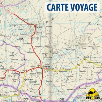 Afrique de l'Ouest - Carte touristique - 1 : 2 200 000