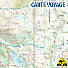 Etats-Unis (Californie) - Carte touristique - 1 : 850 000