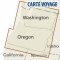 Etats-Unis (Nord Ouest) - Carte touristique - 1 : 750 000