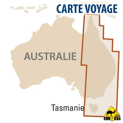 Australie (EST) - Carte touristique - 1 : 1 800 000