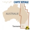 Australie (EST) - Carte voyage - 1 : 1 800 000