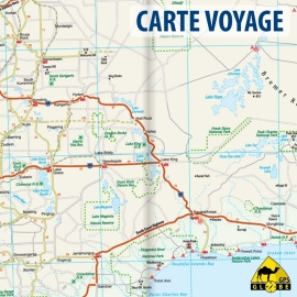 Australie (Ouest) - Carte voyage - 1 : 1 800 000