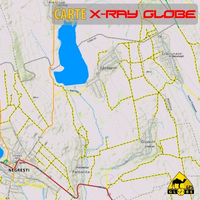 Roumanie - X-Ray Globe - 1 : 30 000 TOPO Relief