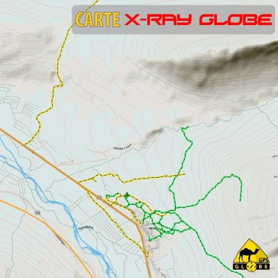 Islande - X-Ray Globe - 1 : 30 000 TOPO Relief