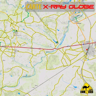 Portugal - X-Ray Globe - 1 : 30 000 TOPO Relief