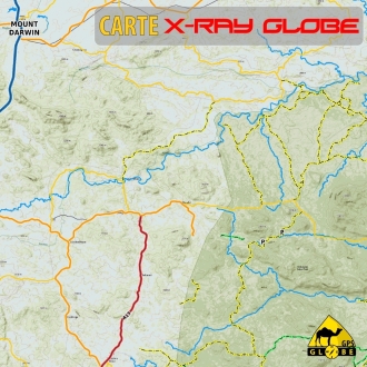 Zimbabwe - X-Ray Globe - 1 : 100 000 TOPO Relief