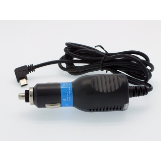 Alimentation allume-cigare 12V Mini USB Coudée