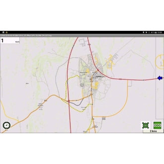 Oman - Emirats Arabes - X-Ray Globe - 1: 30 000 TOPO Relief