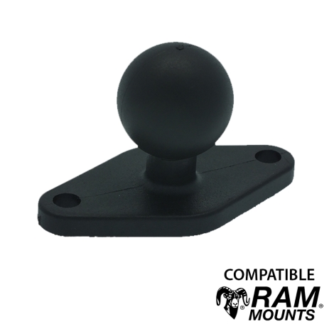 Base à visser Losange - Compatible RAM  MOUNT