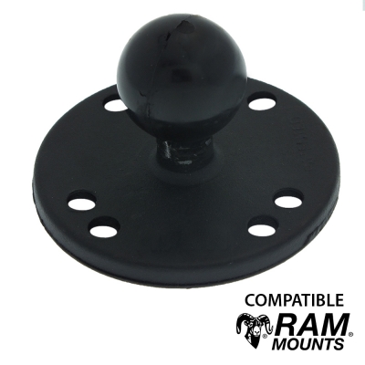 Base à visser Ronde - Compatible RAM MOUNT