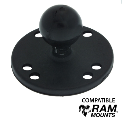 Base à visser Ronde - Compatible RAM MOUNTS