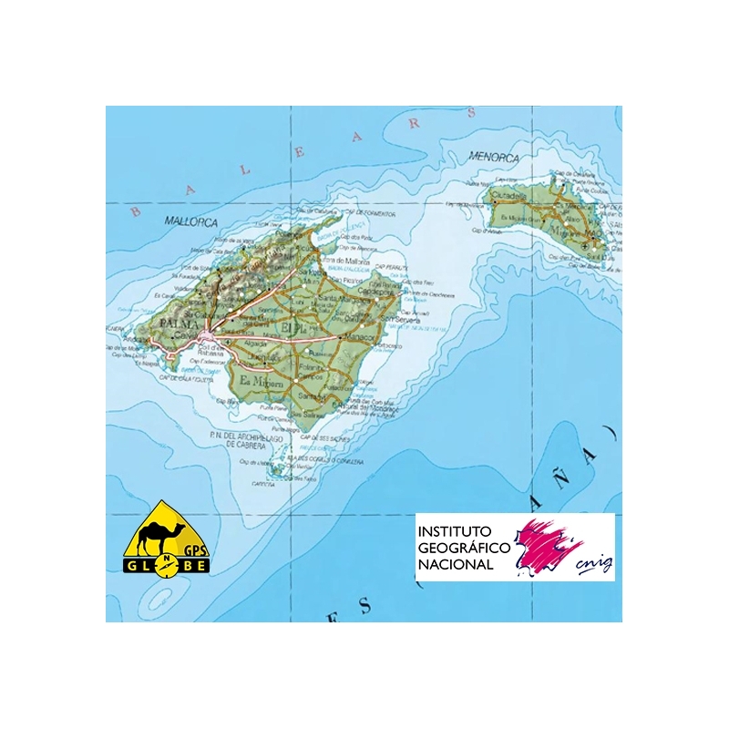 Iles Baléares (Espagne) - 1 : 25 000