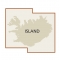 Islande - carte papier - 1 : 425 000