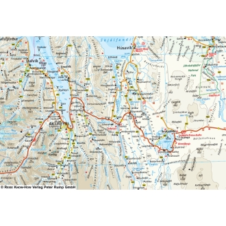 Islande - carte papier - 1 : 425 000