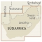 Afrique du Sud - carte papier - 1:1 400 000