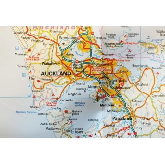 Nouvelle Zélande Nord - carte papier - 1:550 000