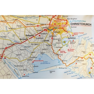 Nouvelle Zélande Nord - carte papier - 1:550 000