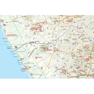 Namibie - carte papier - 1 : 1 200 000