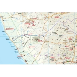 Namibie - carte papier - 1 : 1 200 000