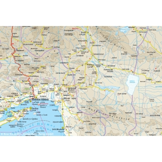 Iran - carte papier - 1 : 1 500 000