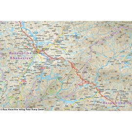 Russie Oural/Baikal - carte papier - 1 : 2 000 000