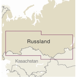 Russie Oural/Baikal - carte papier - 1 : 2 000 000