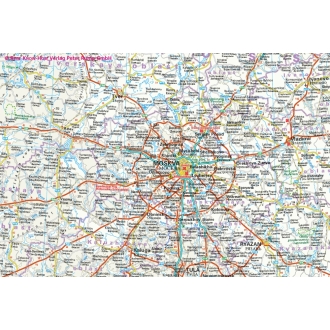 Russie Ouest- carte papier - 1 : 2 000 000