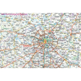 Russie Ouest- carte papier - 1 : 2 000 000