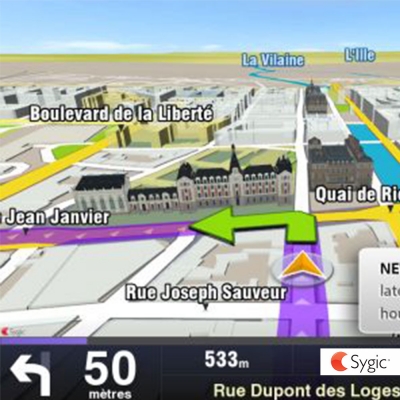 Guidage routier - SYGIC - Android