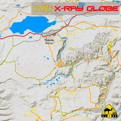 Maroc - X-Ray Globe - 1 : 100 000 TOPO Relief