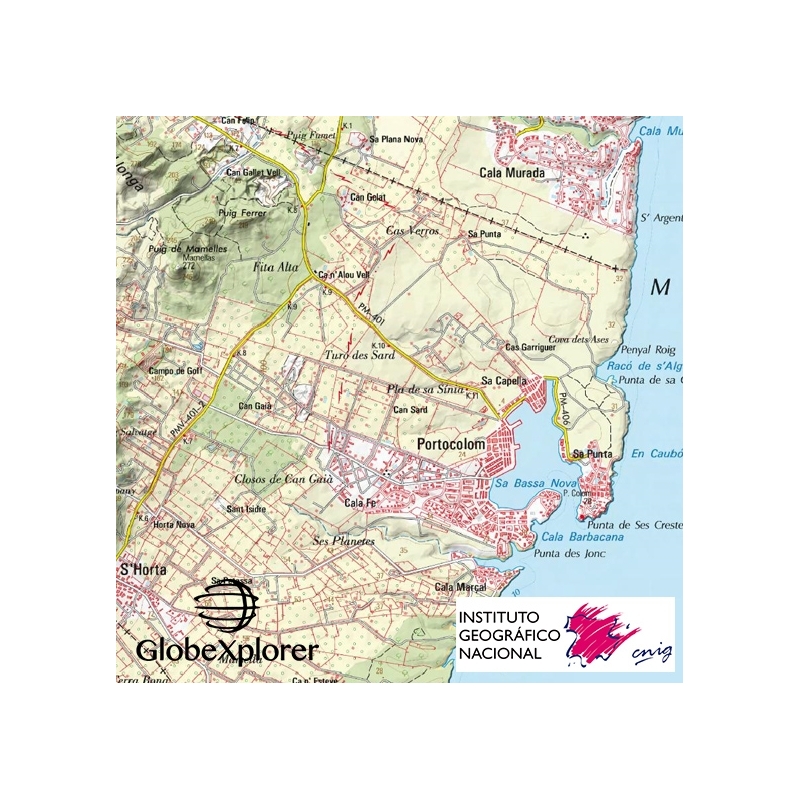 Iles Baléares (Espagne) - GlobeXplorer - 1 : 25 000