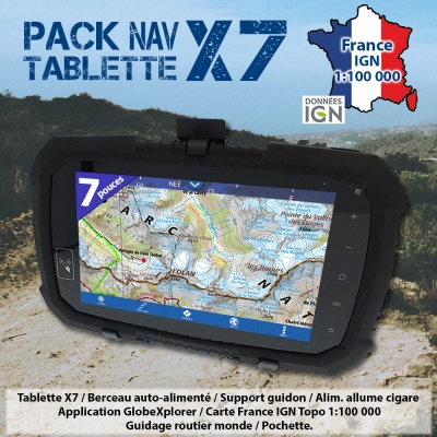 GlobeXplorer X7 Pack Navigation