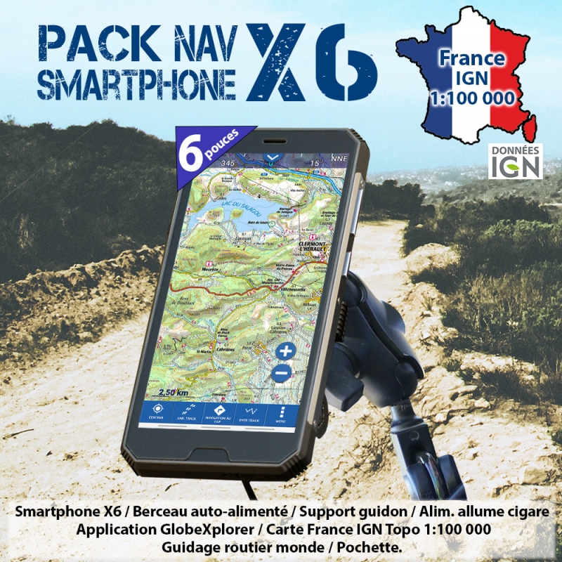 GlobeXplorer X6 Pack Navigation