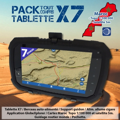 GlobeXplorer X7 Pack Tout Compris Maroc