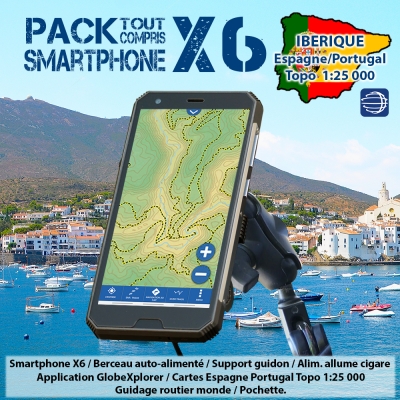 GlobeXplorer X6 Pack Tout Compris IBERIQUE