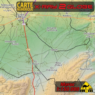 Maroc - X-Ray 2 - 1:150 000 TOPO