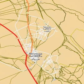 Maroc  X-Ray 2 NORD - 1:25 000 TOPO