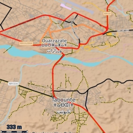 Maroc  X-Ray 2 NORD - 1:25 000 TOPO