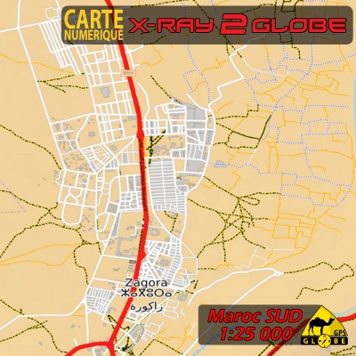 Maroc SUD X-Ray 2 - 1:25 000 TOPO