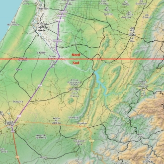 Maroc SUD  X-Ray 2 - 1:25 000 TOPO