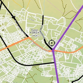 Maroc SUD  X-Ray 2 - 1:25 000 TOPO
