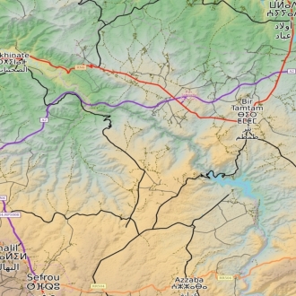 Maroc - X-Ray 2 - 1:150 000 TOPO