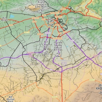 Maroc - X-Ray 2 - 1:150 000 TOPO