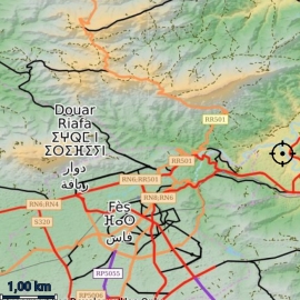 Maroc - X-Ray 2 - 1:150 000 TOPO