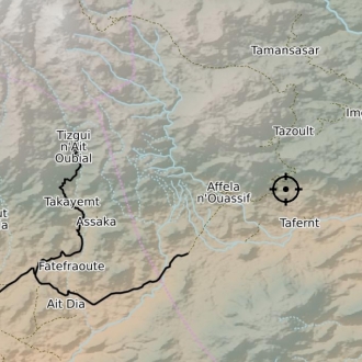 Maroc - X-Ray 2 - 1:150 000 TOPO
